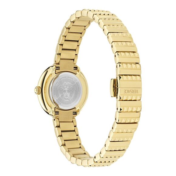 Versace Greca Goddess Petite Bracelet Watch Gold Womens - Picture 3 of 5